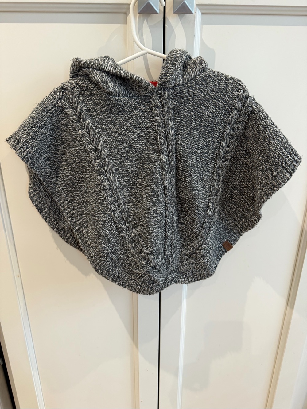 Roots 12-24m hooded Knit Poncho Sweater